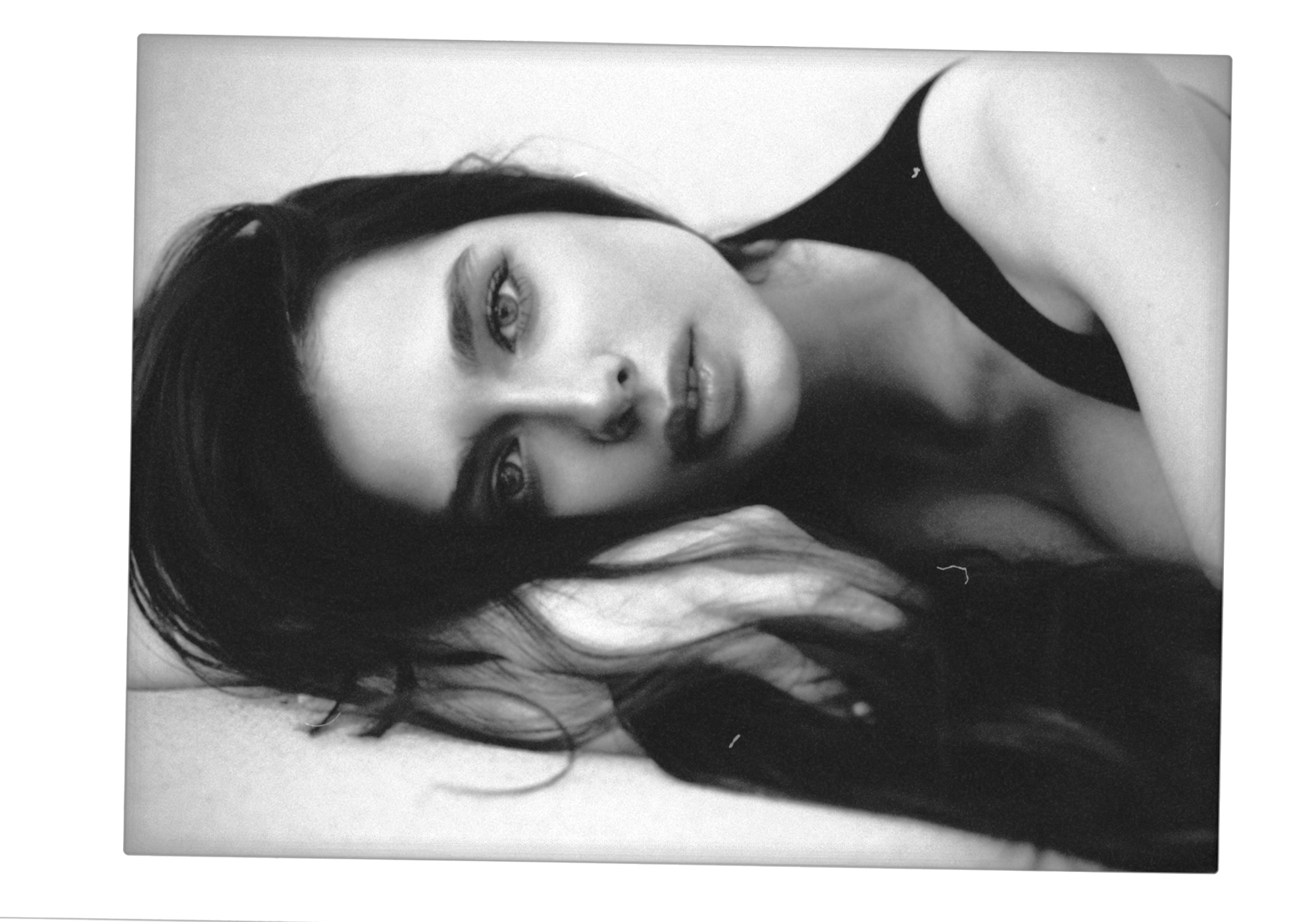 Sofya Breydo, intimate black-and-white portrait.